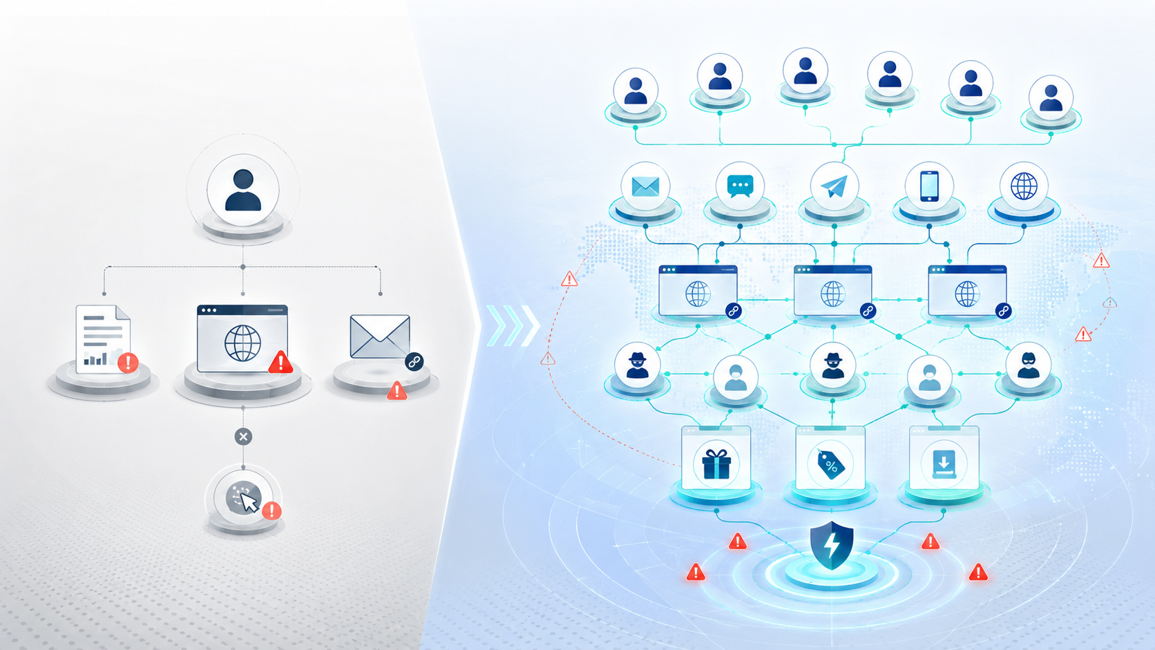 An infographic detailing the operational frameworks required for scaling enterprise scam prevention, moving from informal analyst notes to system-designed workflows that support consistent analysis