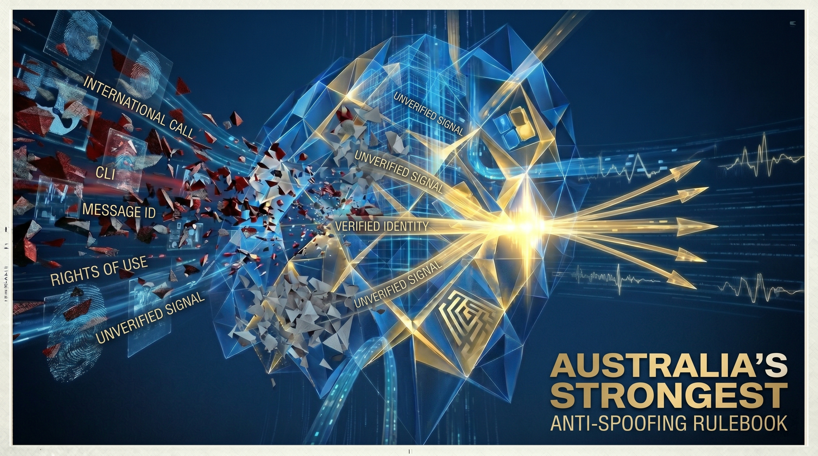 The telecommunications draft code translates anti-spoofing expectations into specific network and carriage obligations.